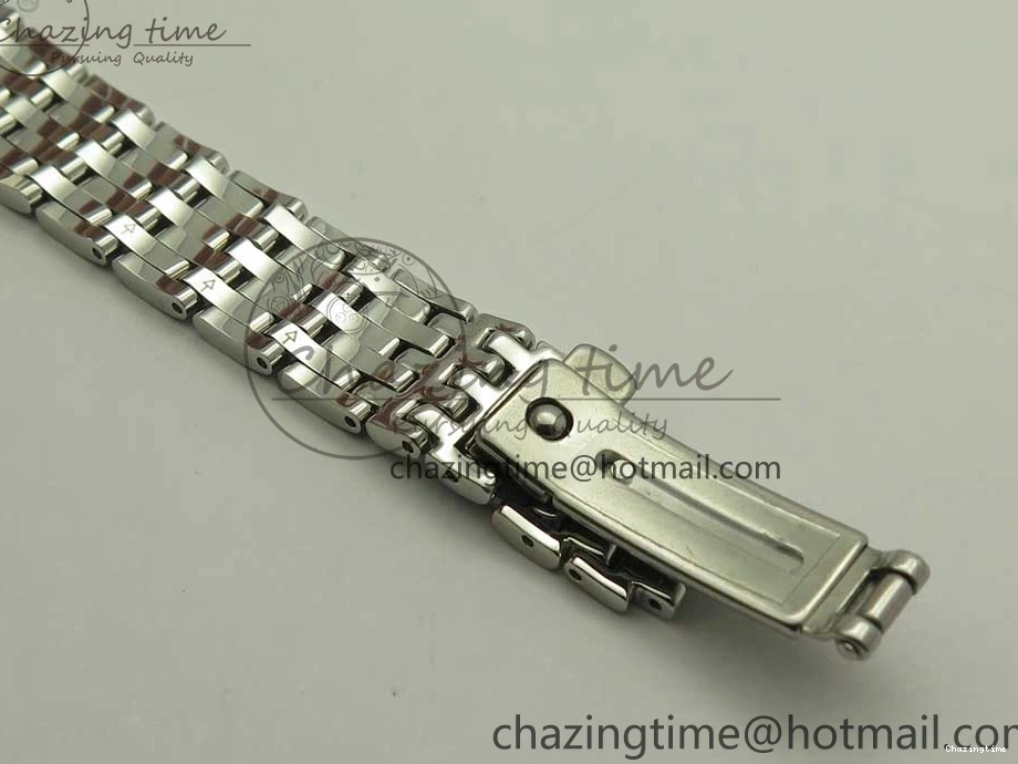 0227 BestValue De Ville Prestige Ladies 32.7mm SS MKF 1:1 Best Edition White Dial SS Markers on SS Bracelet MIYOTA 7971